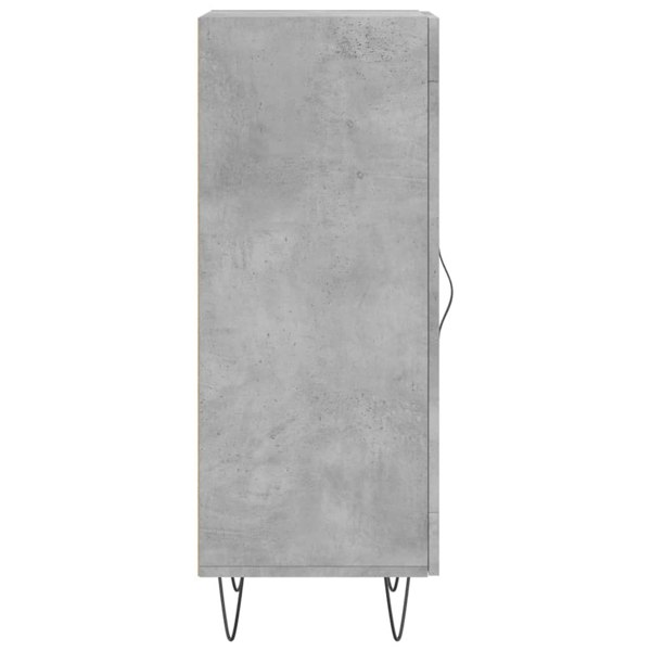 Berkfield Sideboard Concrete Grey 34.5x34x90 cm Engineered Wood