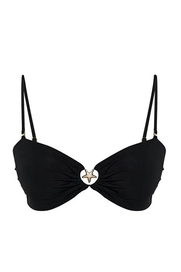 WOVCOR Strapless Covered Bikini Top with Accessories