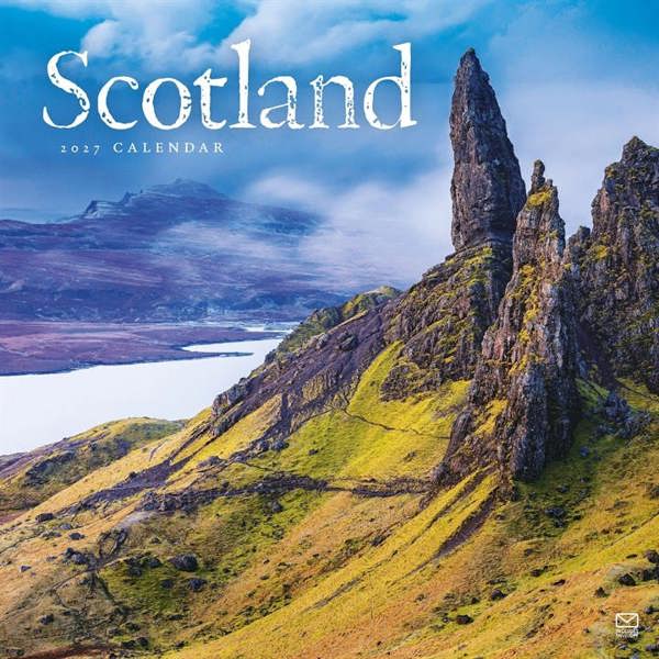 Scotland Calendar 2027, Wall Calendars, Month To View, Travel, Gift