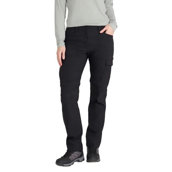 Mountain Warehouse Womens/Ladies Conniston Zip-Off Trousers - Black - 