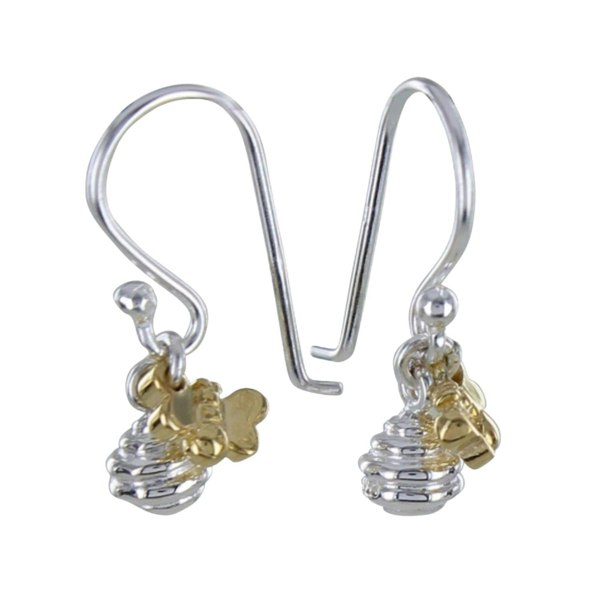 Sterling Silver Honey Pot Earrings - Reeves & Reeves