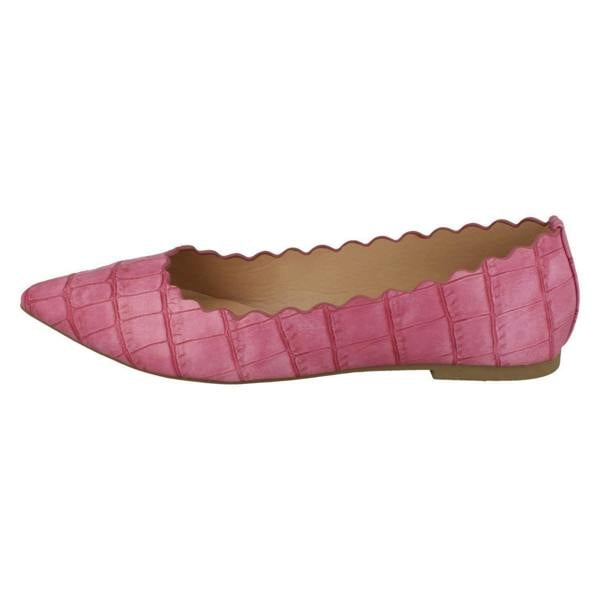 Spot On Ladies Spot On Pointed Toe Ballerinas F80457