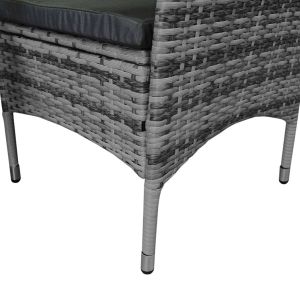 Jardi Rattan Bistro Set Grey