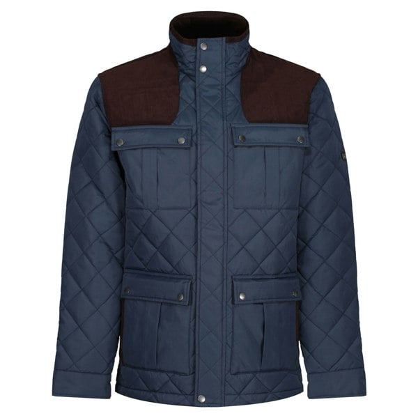Regatta Men's Padbury Quilted Jacket - Navy
