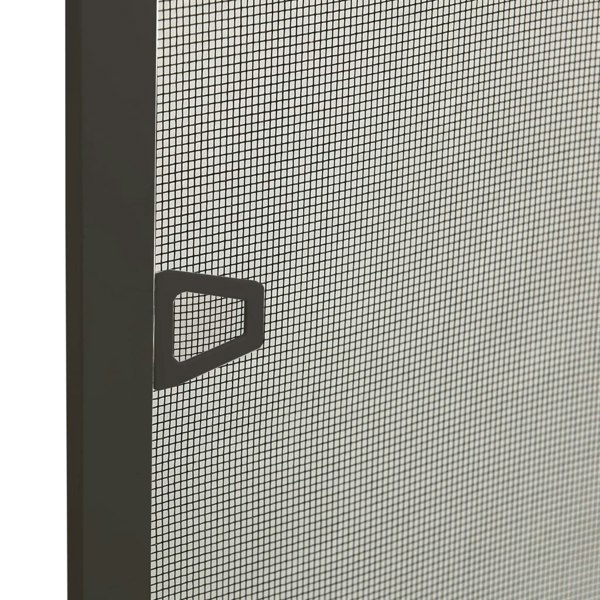 Berkfield Insect Screen for Windows Anthracite 80x120 cm