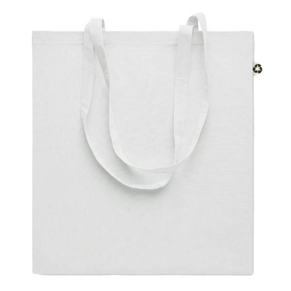 MidOcean Zoco Colour Recycled Cotton Shopper Bag - White