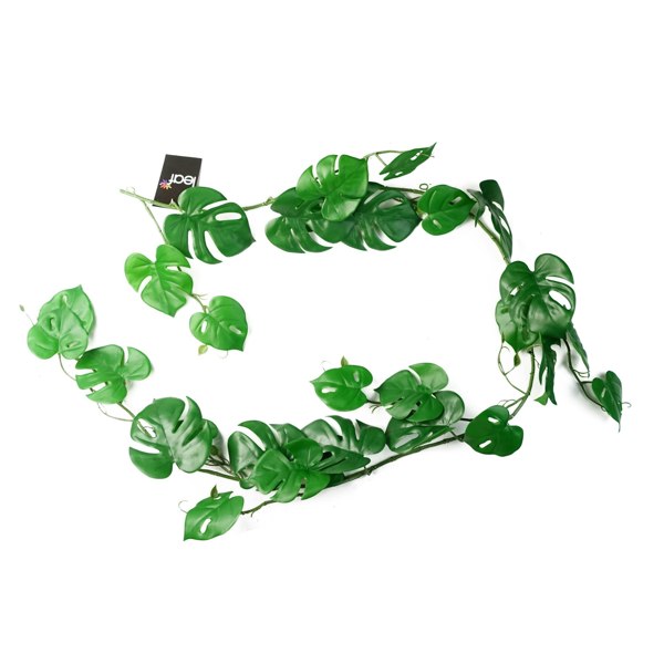 Leaf 6 x 180cm Artificial Hanging Trailing Monstera Plant