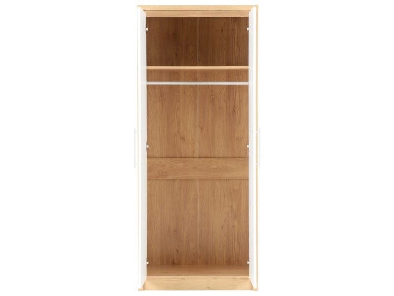 Seconique Seville 2 Door Double Wardrobe
