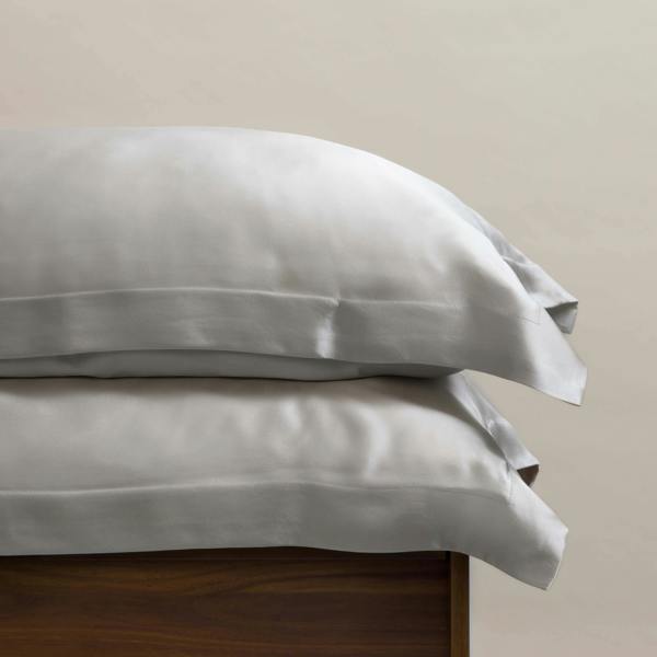 Soak&Sleep Antique Silver Mulberry Silk Pillowcases