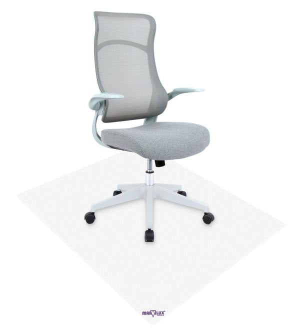 Marvelux Extra Thick Polycarbonate Chair Mat for Deep Pile Carpets, All Carpeted Floors & Hard Flooring