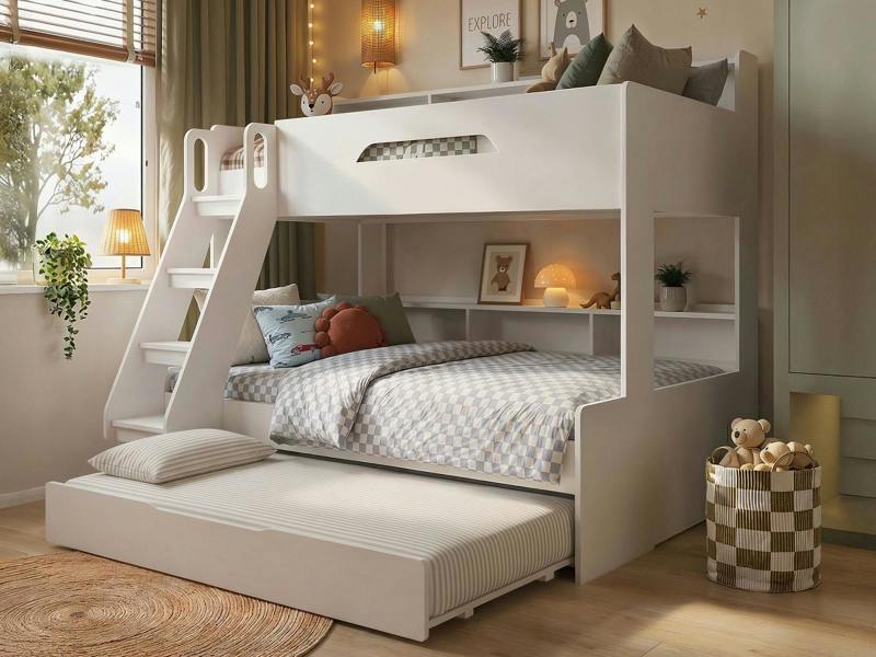 Flair Interstellar Triple Bunk Bed with Storage