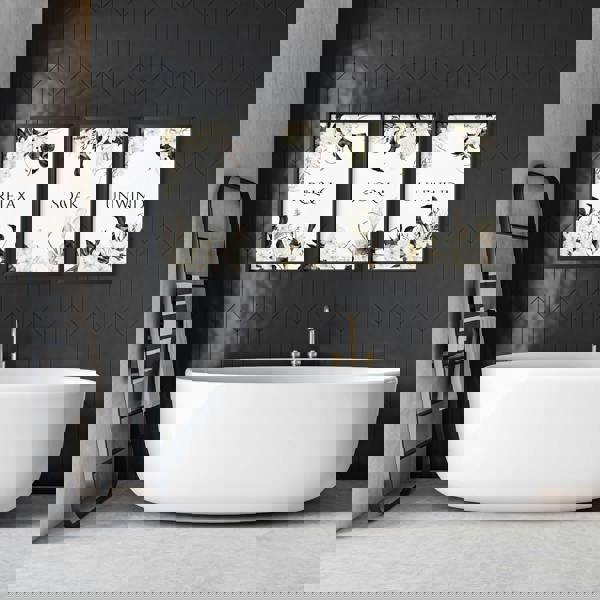 Art For A Bathroom Wall | Set of 3 wall art prints