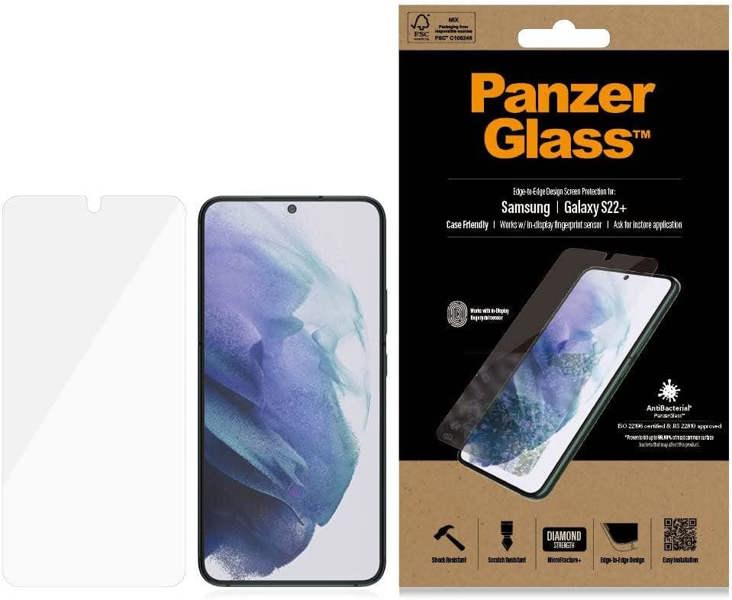 PanzerGlass Panzer Glass Screen Protector for Samsung Galaxy S22 Plus Black - 7294