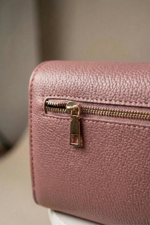 ikrush Constance Pebbled Faux Leather Text Bag