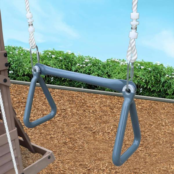 Driftwood Cove Wooden Climbing Frame Active Kids 14