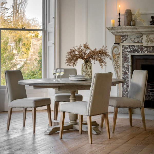 Hemming & Wills Abbotsbury Extending Ash Dining Table - Round (120cm - 165cm)