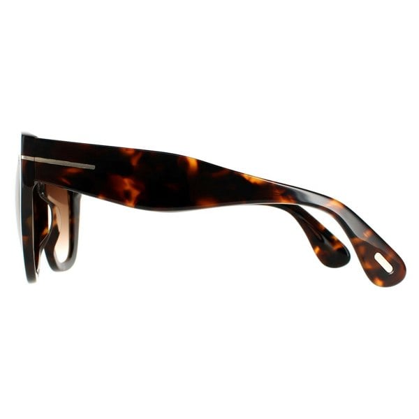 Tom Ford Sunglasses FT0940 Cara 55F Dark Havana Brown Gradient