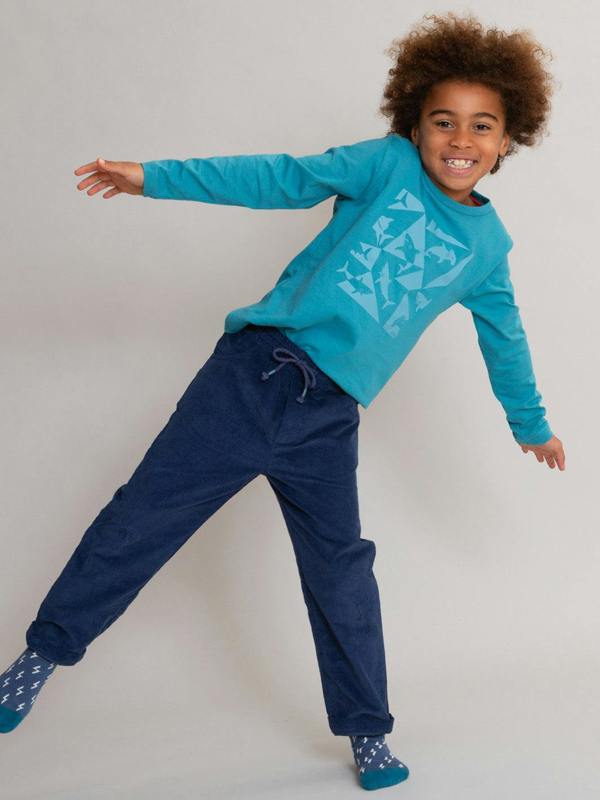 Kite Boys Organic Comfy Cords Midnight