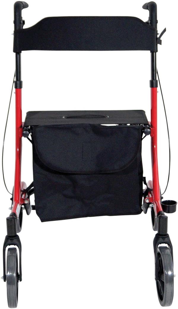 Aidapt Deluxe Rollator Red