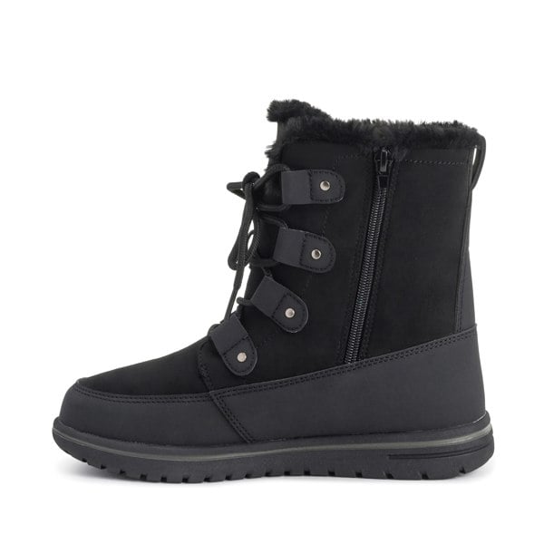 VIVA Polar Boot Women's Fleece Lined Snow Winter Hiking Durable Ankle Boots