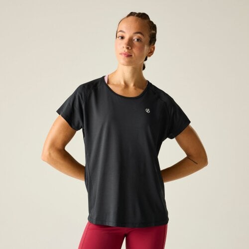 Dare 2B Womens Corral T-Shirt - Black/Black