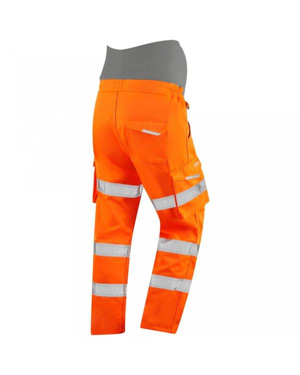 Verity Poly/Cotton Maternity Cargo Trouser Leo Workwear