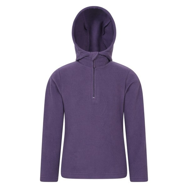 Mountain Warehouse Kids Camber II Fleece Hoodie - Berry