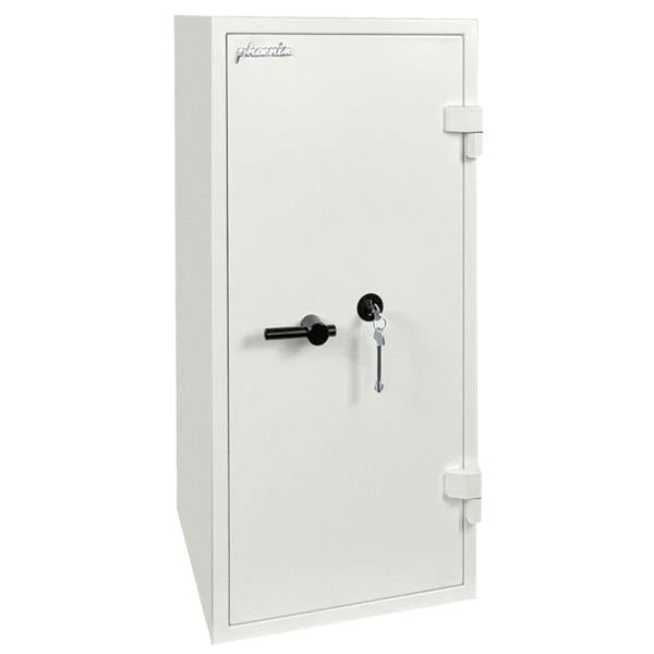 Phoenix Safe Phoenix Fortress SS1455K Security Safe in Scratch-resistant White Paint with Double-Bitted Key Lock