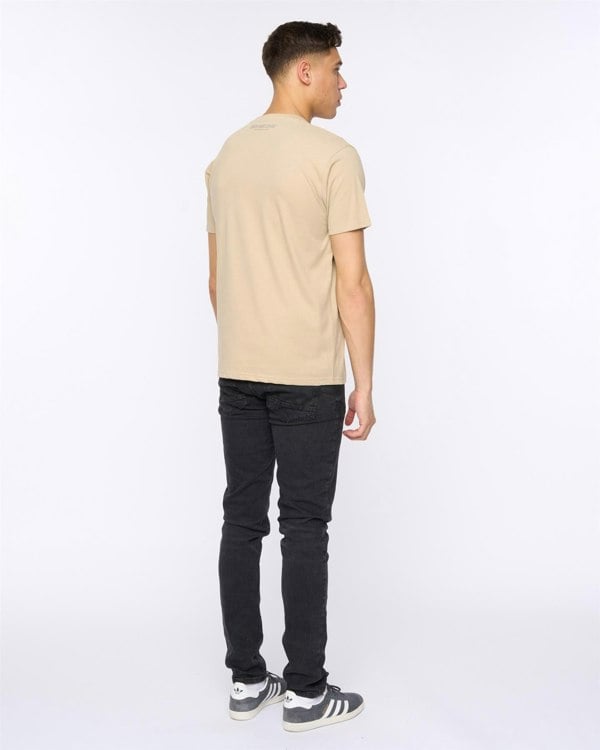 Duck and Cover Lemonport T-Shirt - Greige