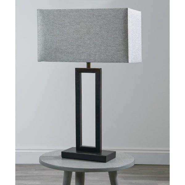 Pagazzi Lighting Walsten Black Table Lamp