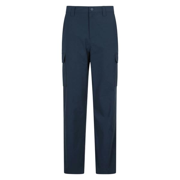 Mountain Warehouse Mens Delta Stretch Cargo Trousers - Navy - 