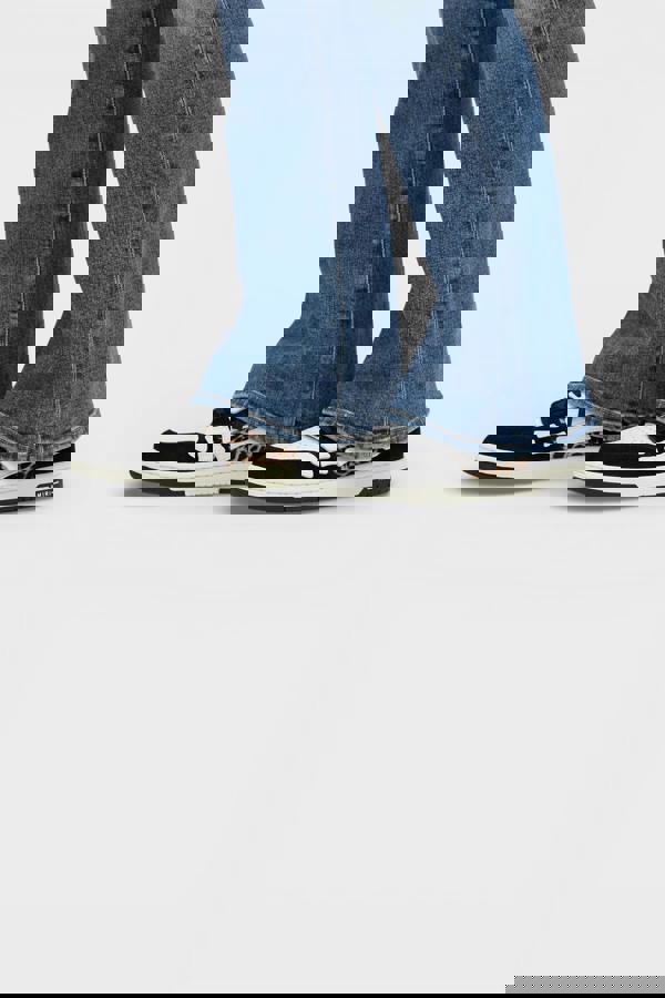 Amiri Skel Low Leopard Print Black