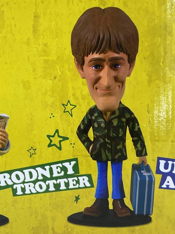 only fools and horses cushty del rodney albert vinyl figure gift set