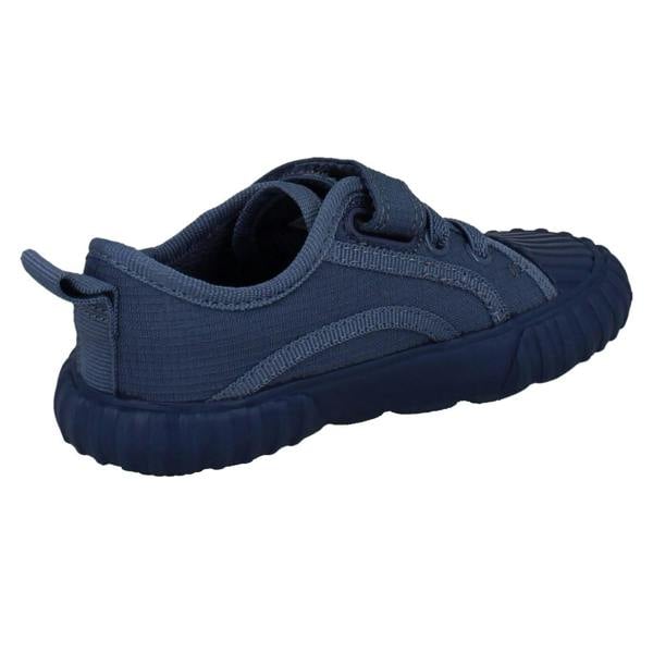 Clarks Kids Clarks Trainer Style Canvas Shoes Foxing Stitch