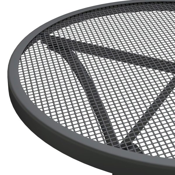 Berkfield Garden Table Ì÷60x72 cm Expanded Metal Mesh Anthracite