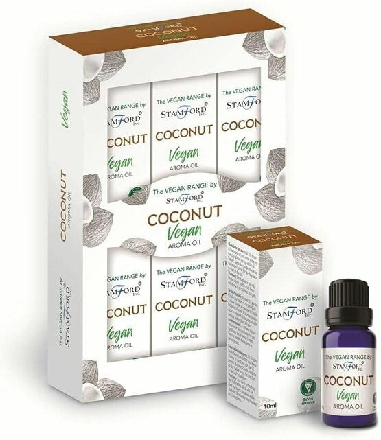 Stamford Vegan Coconut Fragrance Oils for Home Fragrance, 6 x 10ml