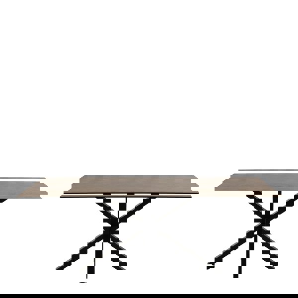 Furniture To Go Heaven Dining Table with Ceramic Rusty Brown Top