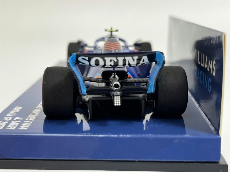 Minichamps Nicholas Latifi #6 Williams Racing FW44 Bahrain GP 2022 1:43 Scale 417220106