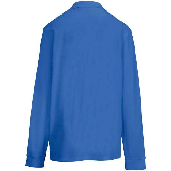 SOLS Unisex Adult Pique Long-Sleeved Polo Shirt - Royal Blue