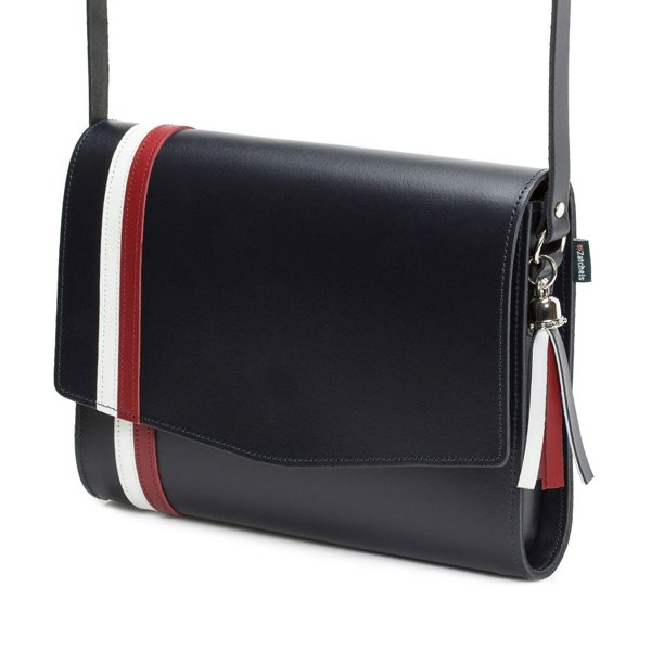 Zatchels Leather Shoulder Bag - British Edit