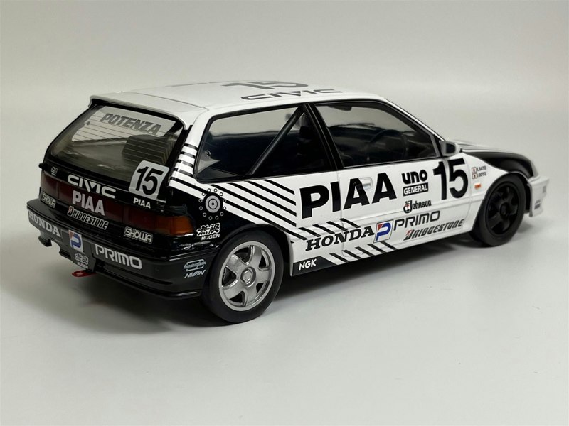 Triple9 Honda Civic EF-9 #15 PIAA 1991 1:18 Scale Triple 9 1800102