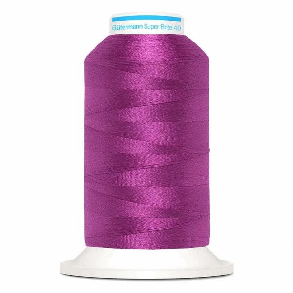 Gutermann Super Brite Polyester 40 Embroidery Thread 1000m Polyester Thread Suitable For Embroidery