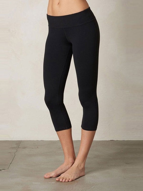 Prana Ashley Women's Yoga Capri Leggings - Black