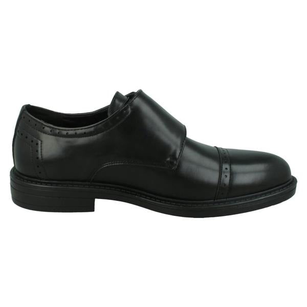 Thomas Blunt Mens Thomas Blunt Dual Buckle Strap Brogue Shoes A1131
