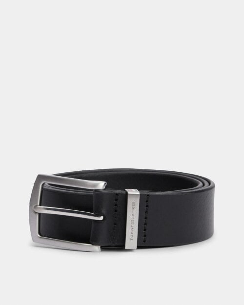 Tommy Hilfiger Denton 3.5" Corp Mens Belt - Black