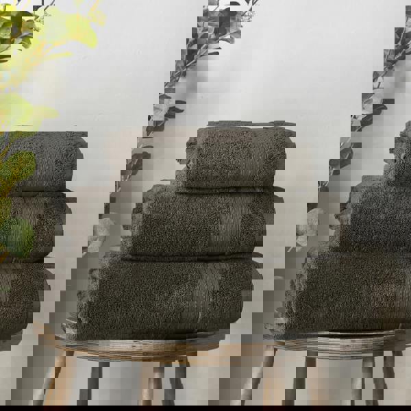 Bianca Supima Cotton Towel Charcoal Grey