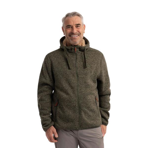 Trespass Mens Tableypipe Fleece Jacket - Ivy Marl - 