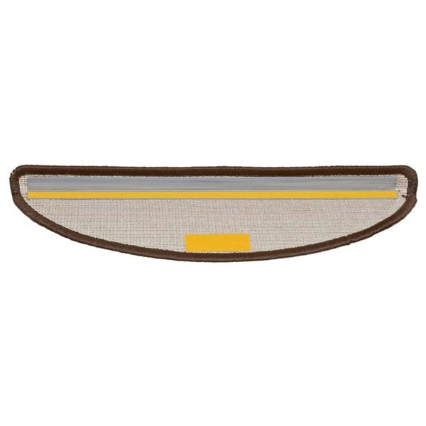 Berkfield Stair Mats 10 pcs 56x17x3 cm Brown