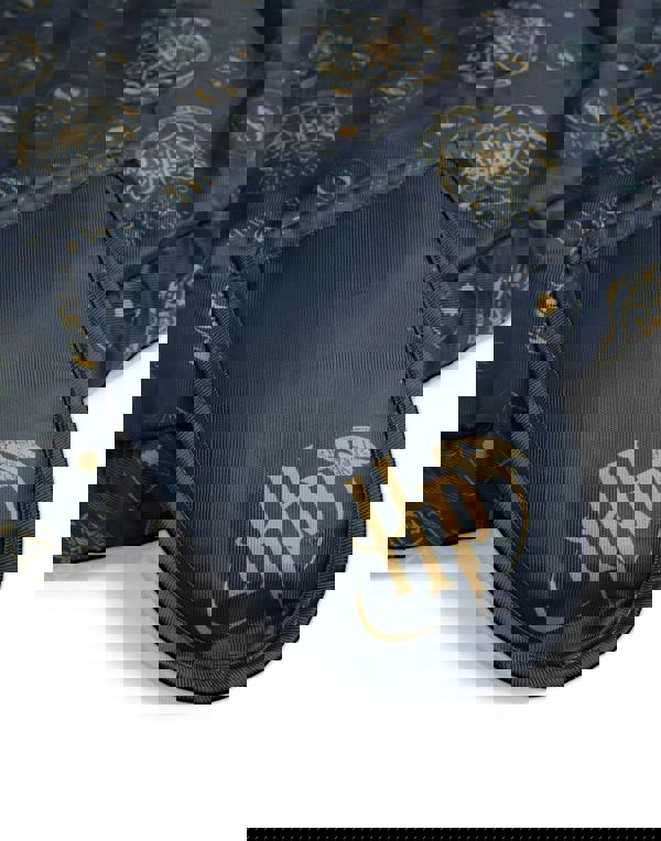 Harry Potter Womens Blue Icons AOP Makeup Bag (One Size)