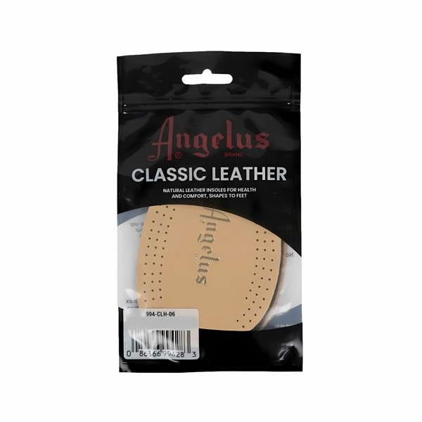Angelus Classic Leather Half Insoles - Mouldable Heel Comfort